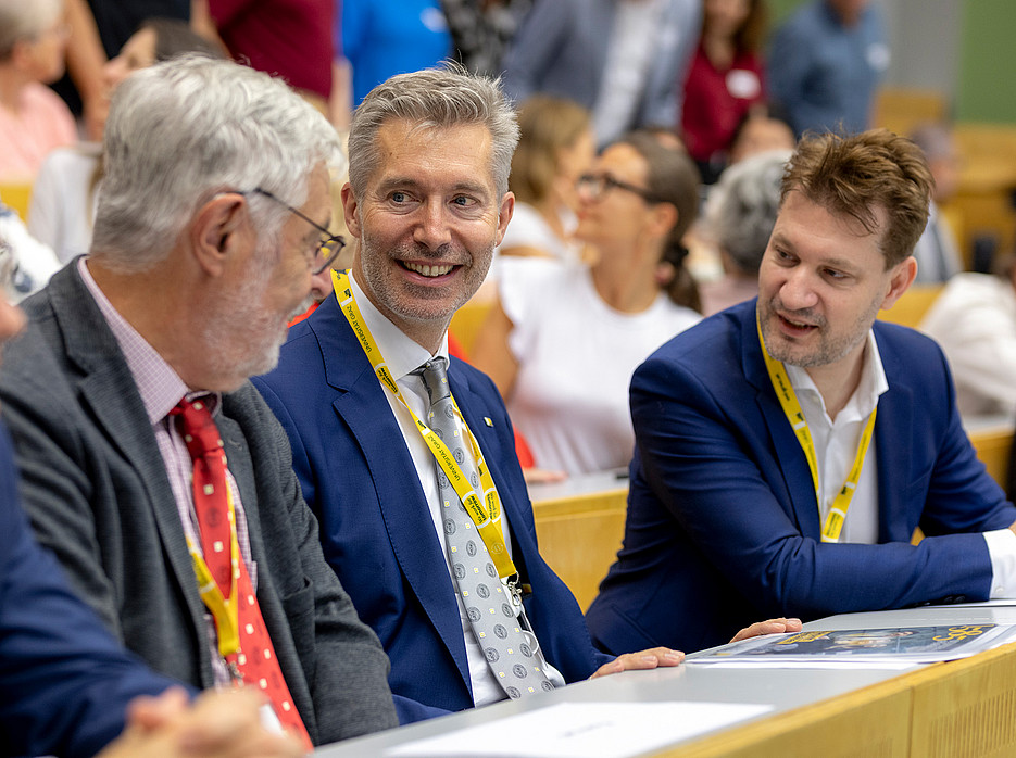  Helmut Konrad, Markus Fallenböck und Georg Schneider ©Uni Graz / Kanizaj