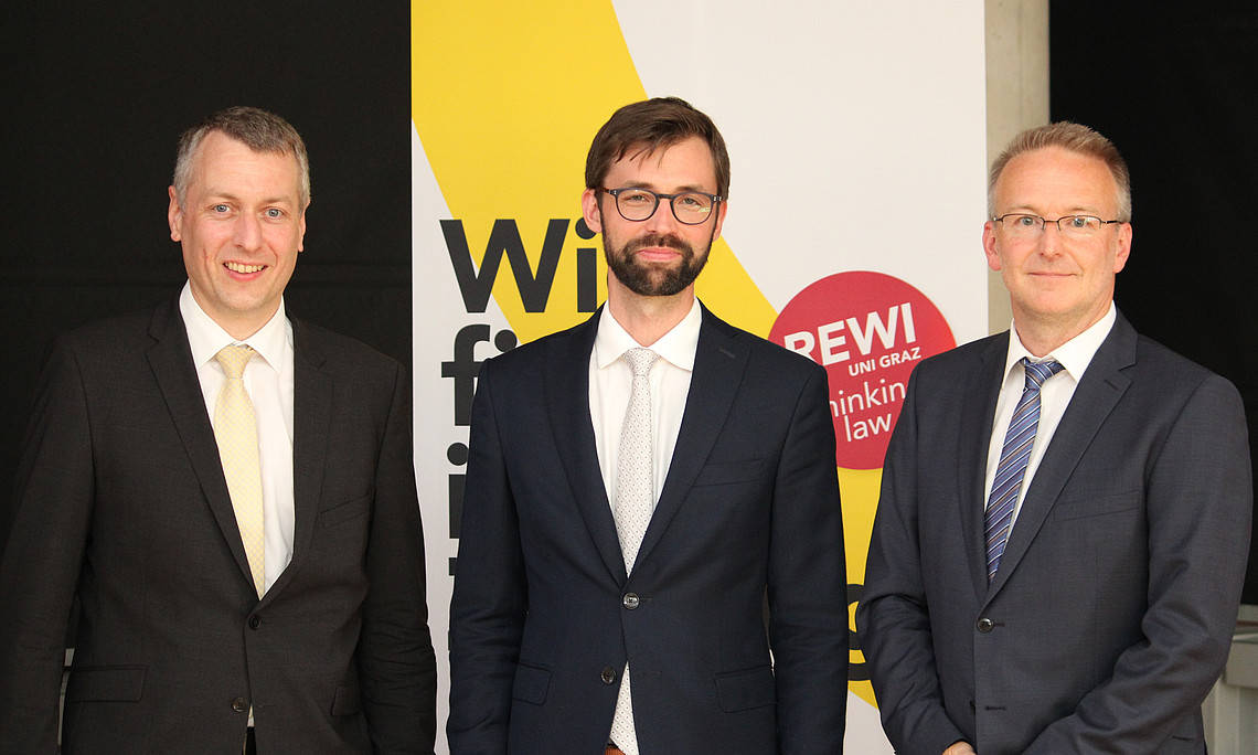 Christian Wirthensohn, Bernhard Burtscher, Christian Bergauer; Foto: NP