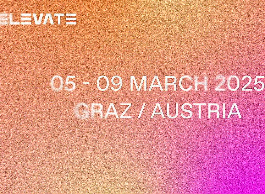 Plakat elevate festival ©elevate festival 