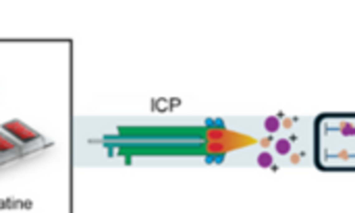 graphical depiction of experimental setup and results