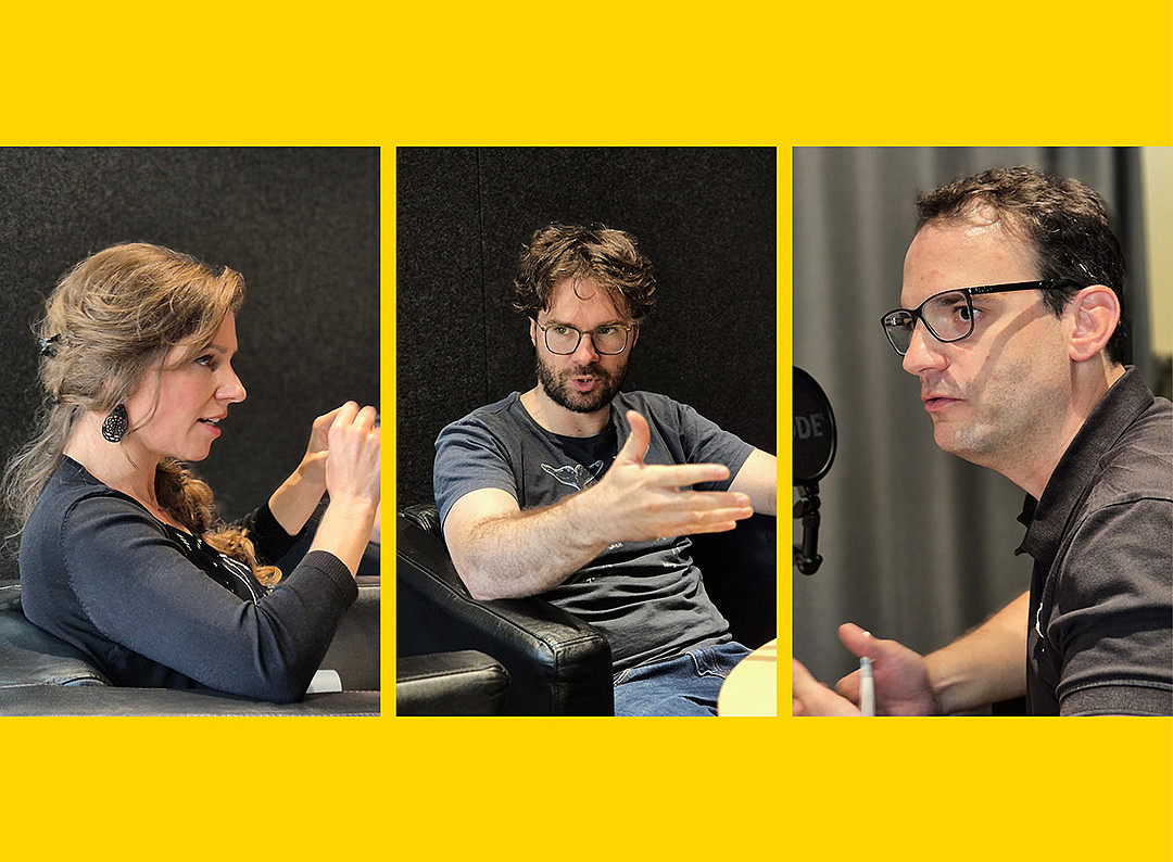 (from left) Isabell Piantschitsch, Philipp Berghofer & Philipp Spitzer. Photo: Uni Graz/Freitag ©Mag. Ulrike Freitag