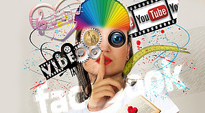 Social Media and creativity ©Image by Gerd Altmann from Pixabay