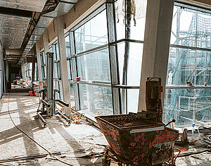 Baustelle Universitätsplatz 4 an der Uni Graz ©Marija Kanizaj