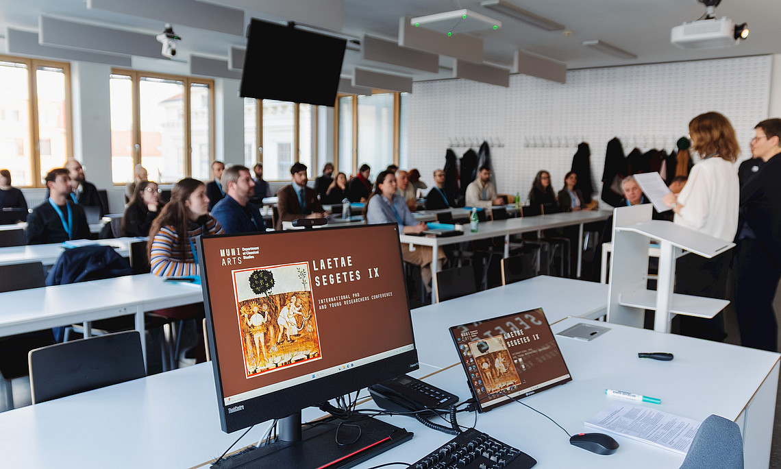 EInblicke in Konferenzraum Brünn bei der Konferenz Laetae Segetes