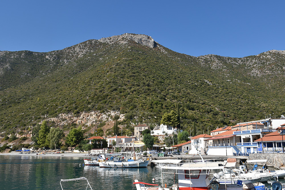Häuser, Meer, Abhang ©EFA Arkadien/Universität Graz