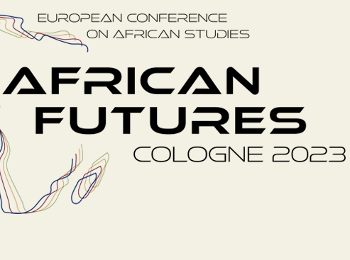 contures of the African continent, title of the conference (African Futures) ©European Conference on African Studies, University of Cologne