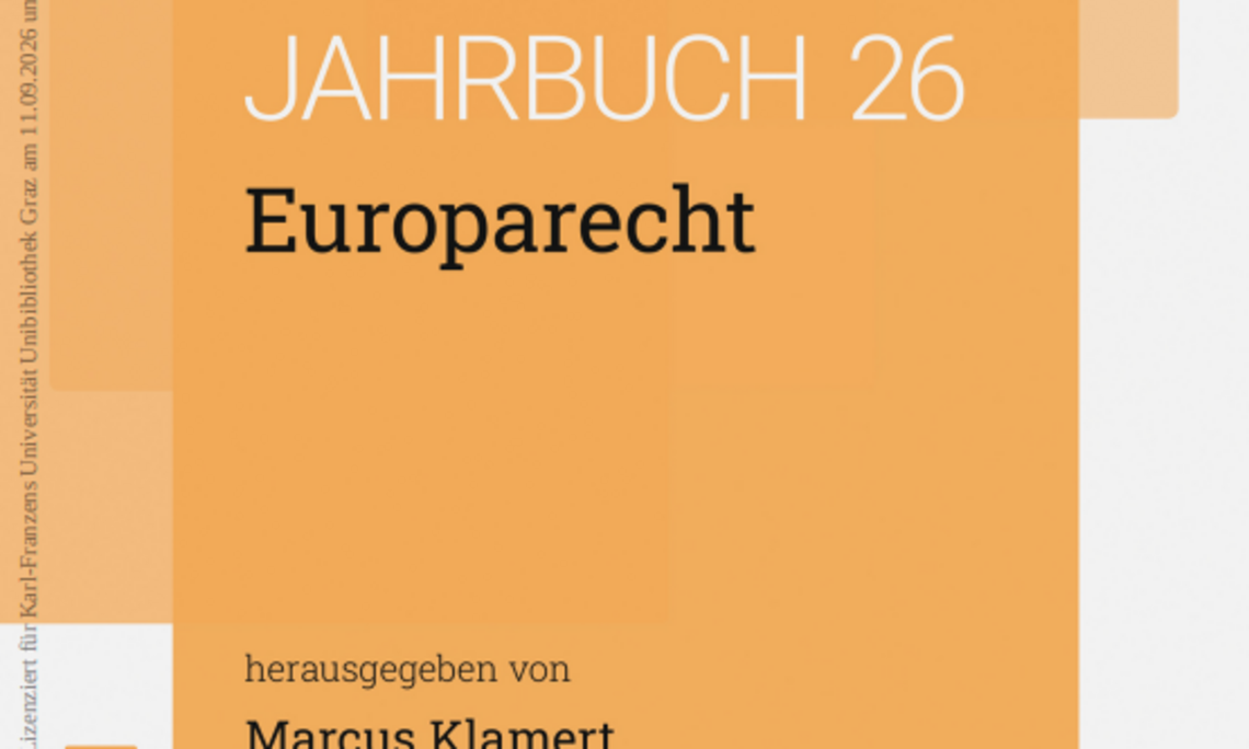 Titelblatt Jahrbuch Europarecht 2026