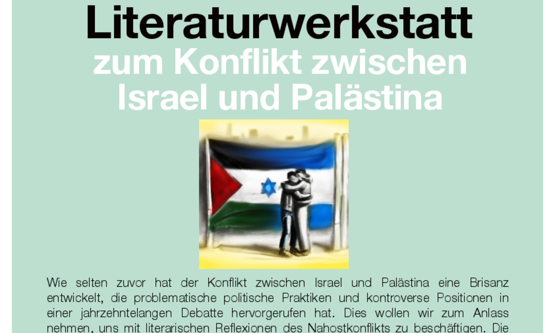 Programm und Termine zur Literaturwerkstatt
