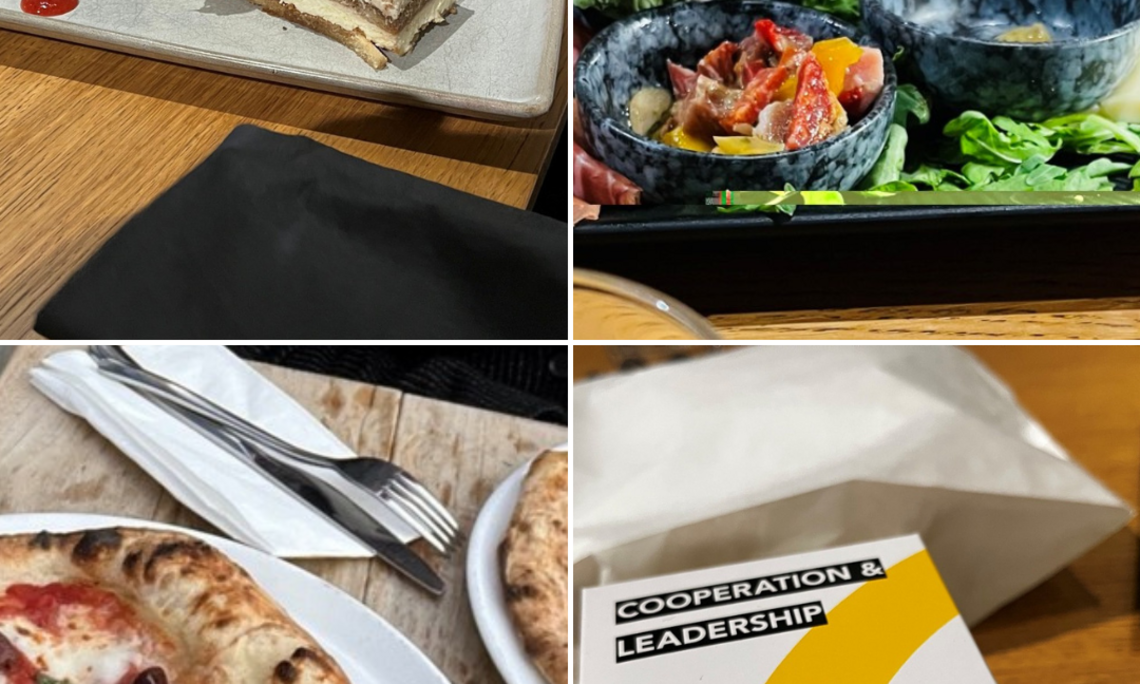 Collage aus Pizza-Fotos, (c) Johanna Stadlbauer 