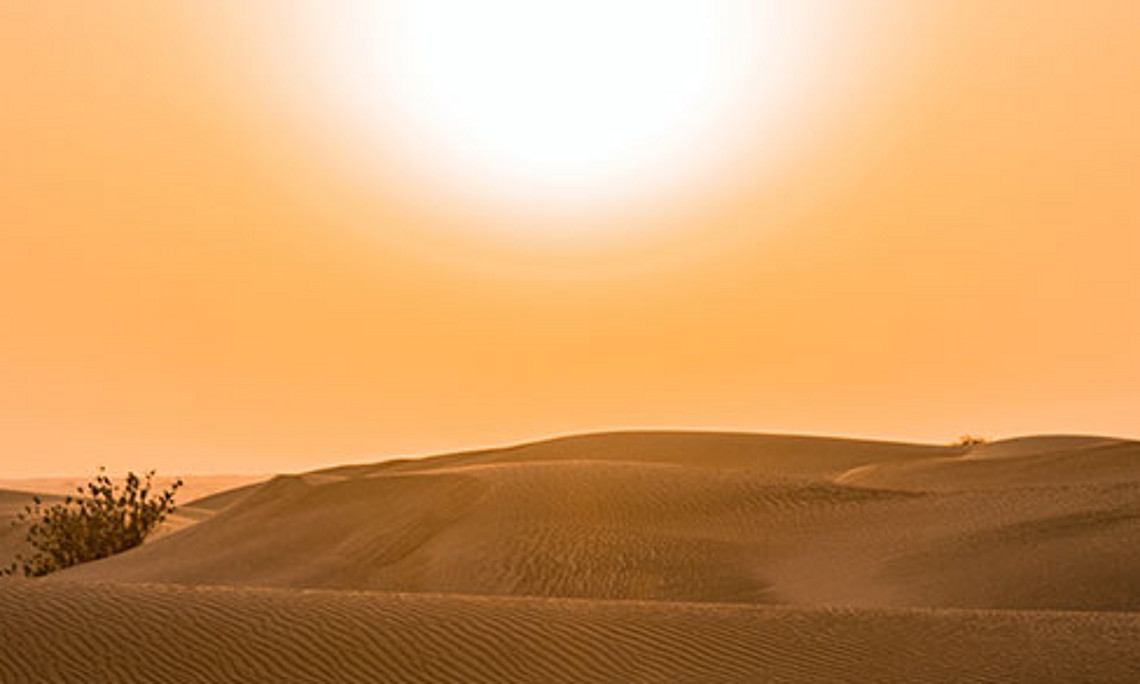 Gluthitze ist in Afrika in den letzten zwei Jahrzehnten wesentlich häufiger geworden. Verantwortlich sind die Emissionen der Industriestaaten. Foto: Pexels/Partenheimer