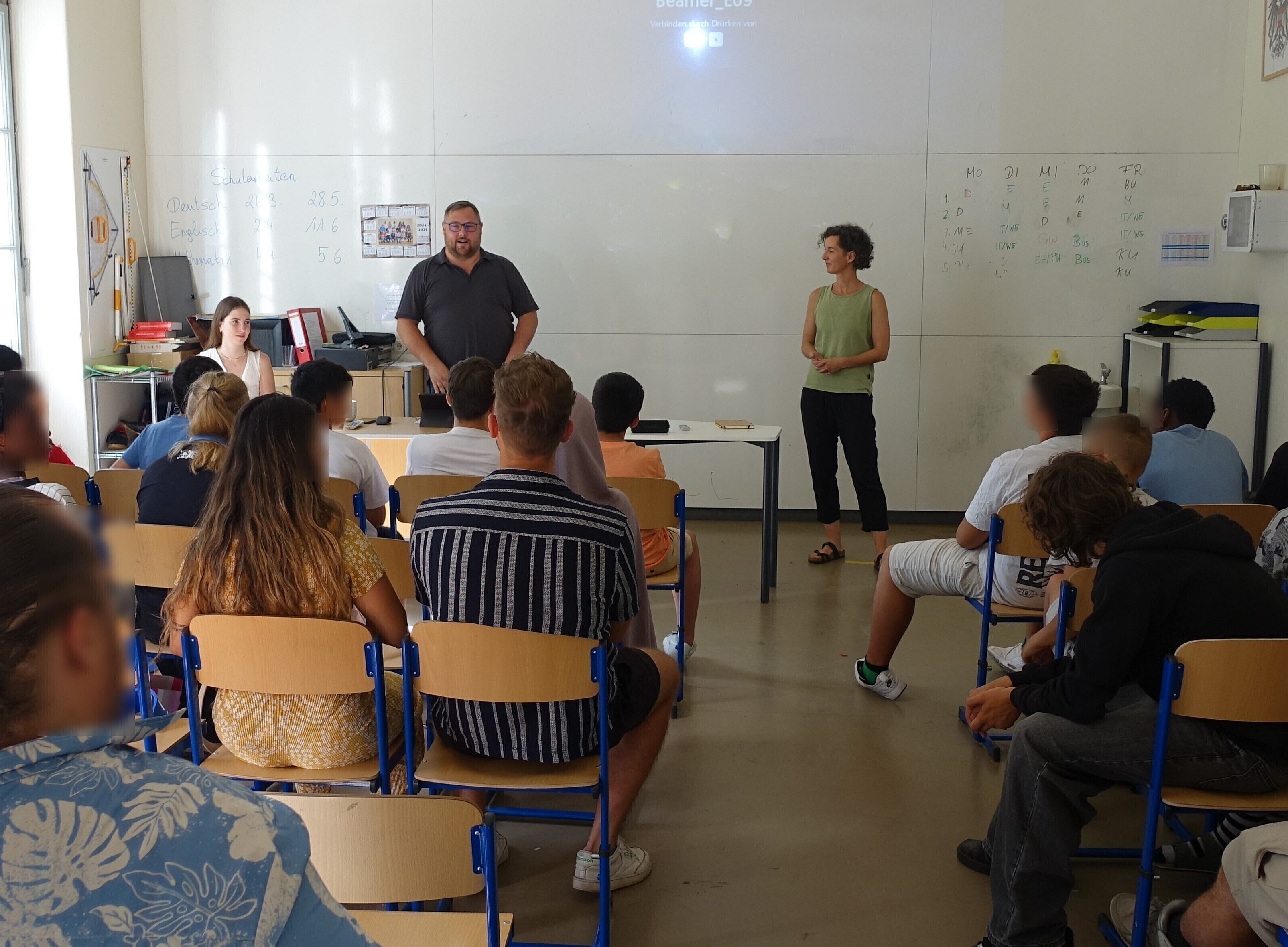 Abschlusspräsentationen, MS Leonhardt 