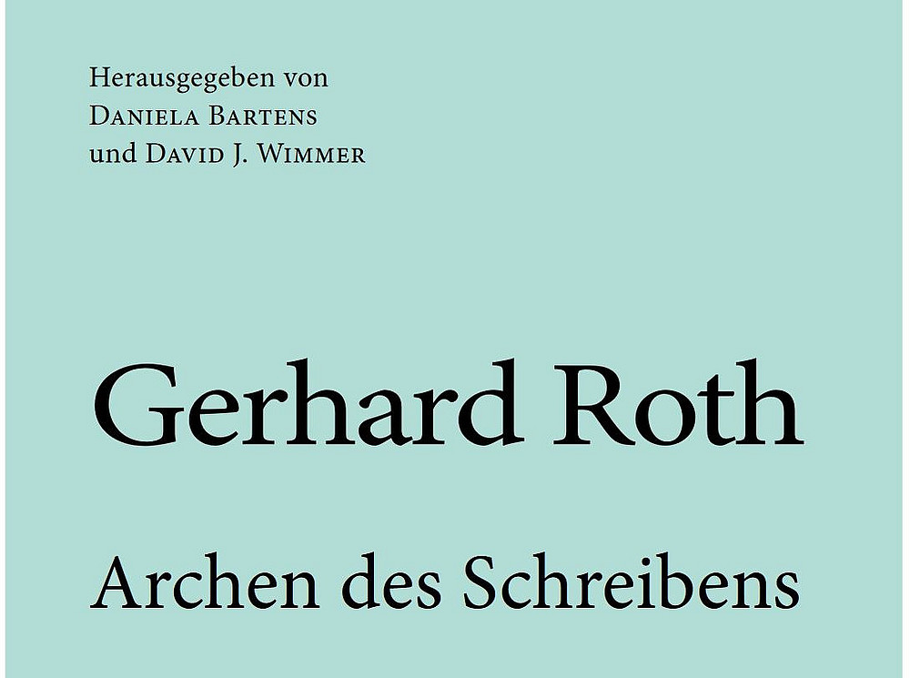 Cover Dossier online 2023: Gerhard Roth 