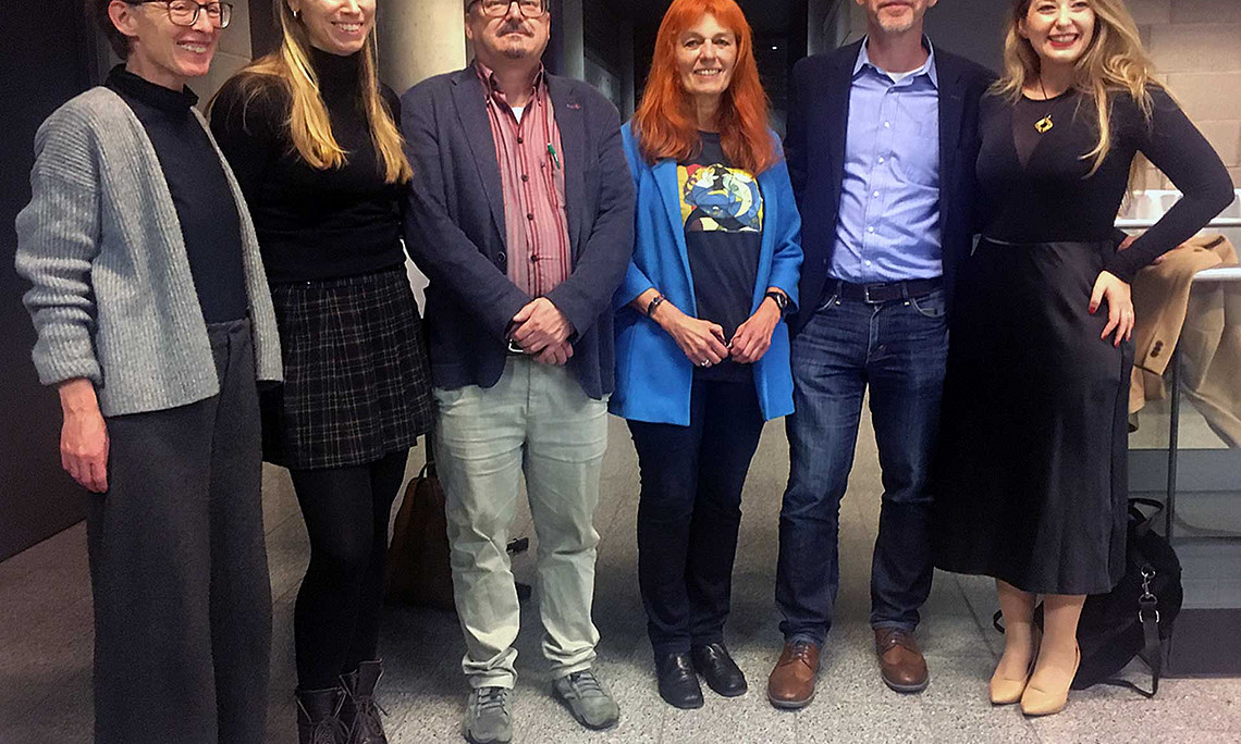 Heike Karge, Daša Ličen, Christian Promitzer, Michaela Wolf, Florian Bieber und Mina Chavdarova Hristova