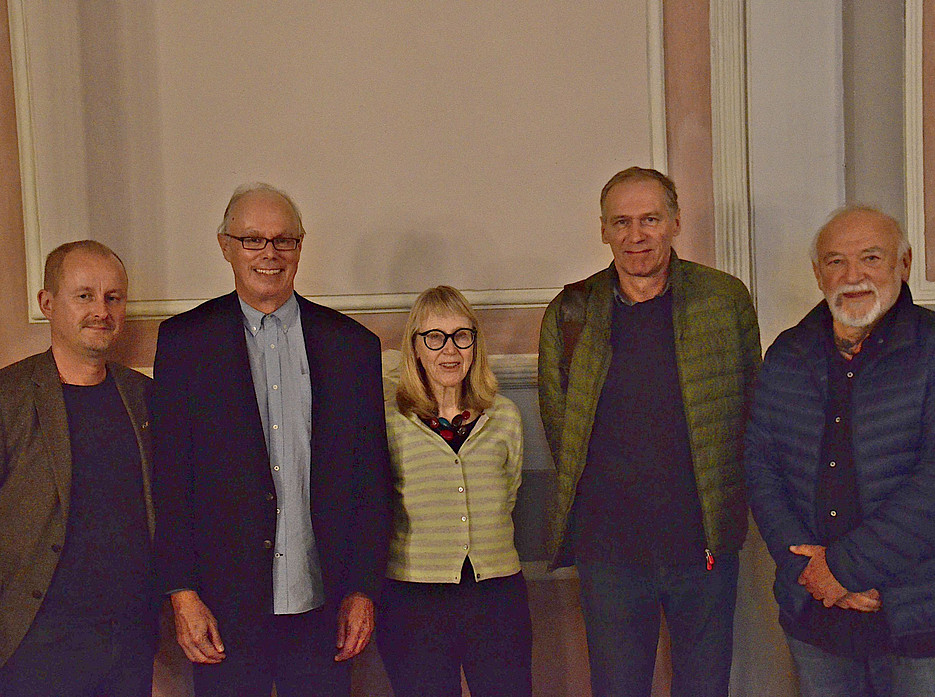 Gruppenfoto des Vortrages von Nancy Cartwright ©Graz Schumpeter Centre