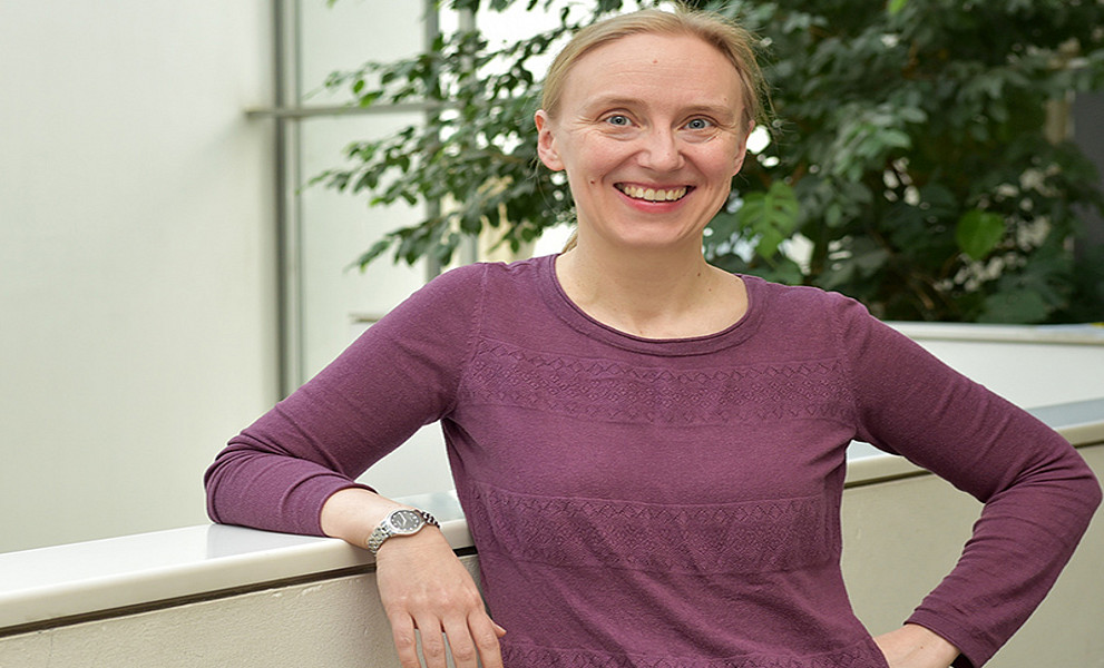 Sprachwissenschaftlerin Anouschka Foltz am Institut für Anglistik