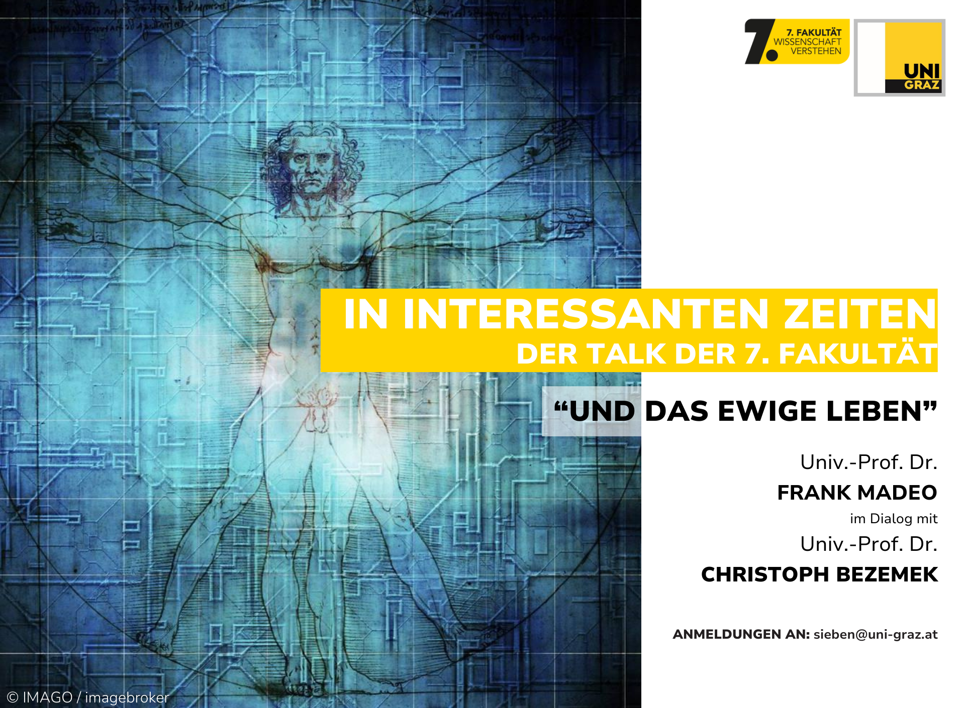 Plakat zum Talk der 7. ©Die 7. Fakultät