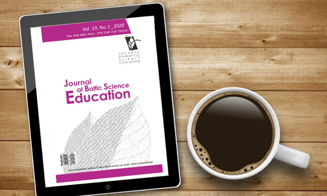 Cover des Journals of Baltic Science Education