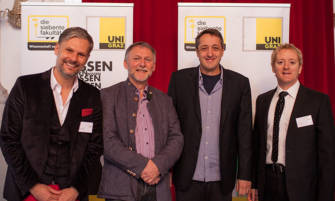 Fasten hat viele Facetten: Helmut Jungwirth, Robert Dunst, Frank Madeo und Fritz Treiber (v.l.) Fotos: Grumet