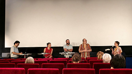 Podiumsdiskussion im Geidorfkino ©Joel Högl