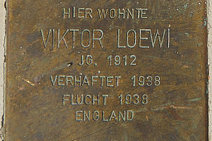 Stolperstein Viktor Loewi
