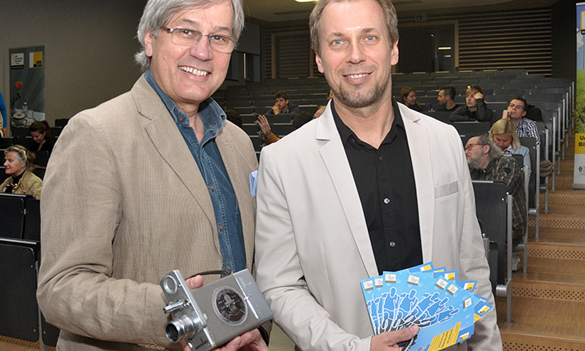 Gipfelstürmer Hans-Robert Schauer diskutierte mit Sportwissenschafter Gerhard Tschakert
