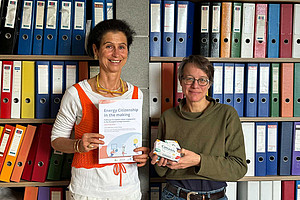 Brigitta Lurger (links) und Katja Corocran 