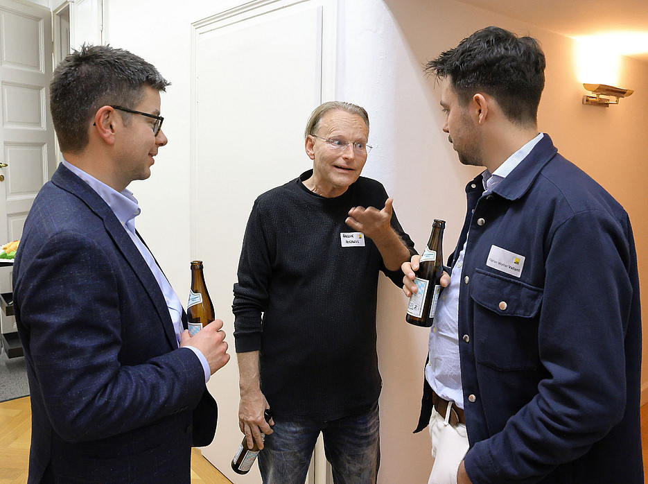 Alumni im Gespräch ©Stefan Obermeier