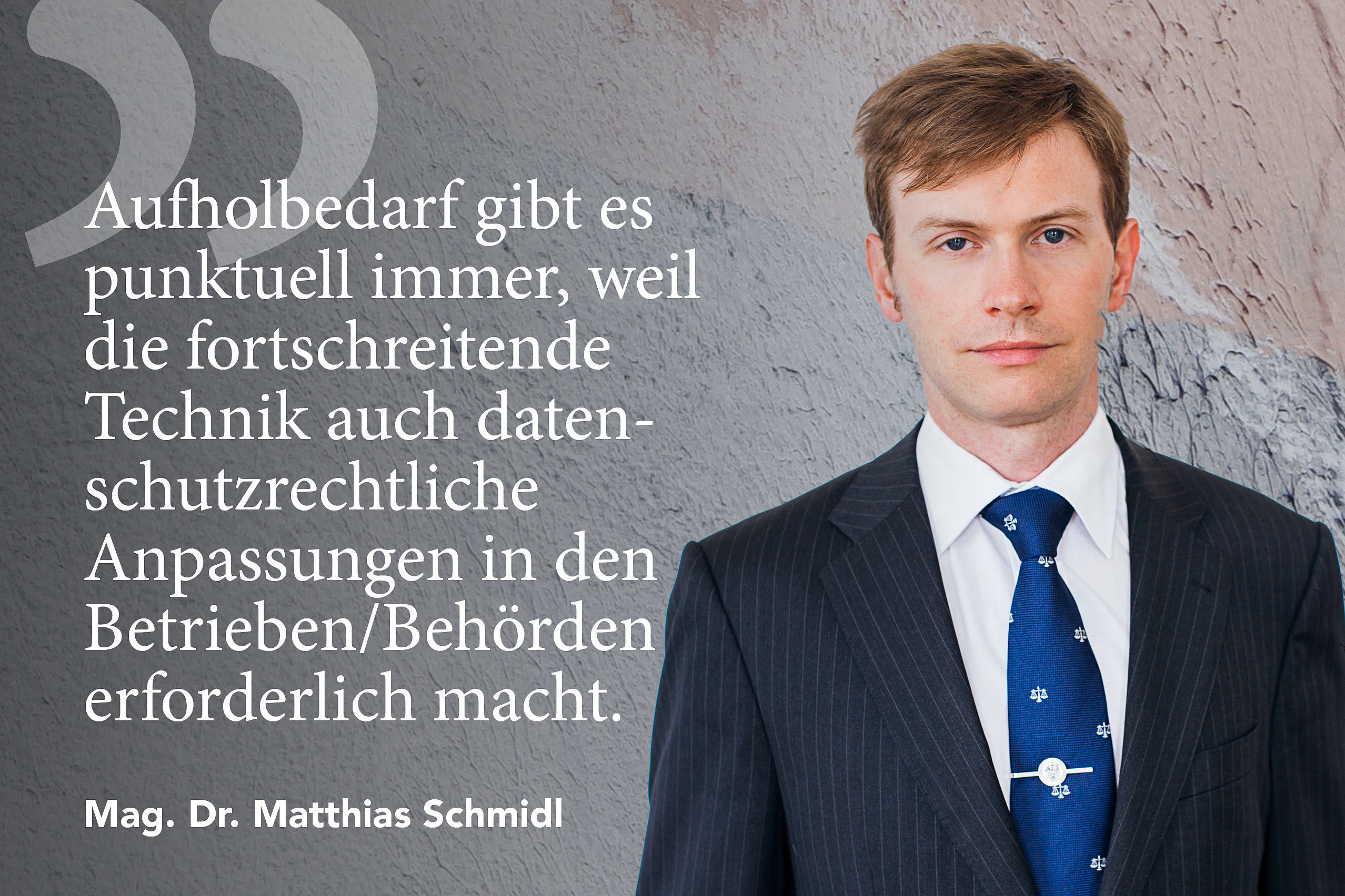 Statement Mag. Dr. Matthias Schmidl 
