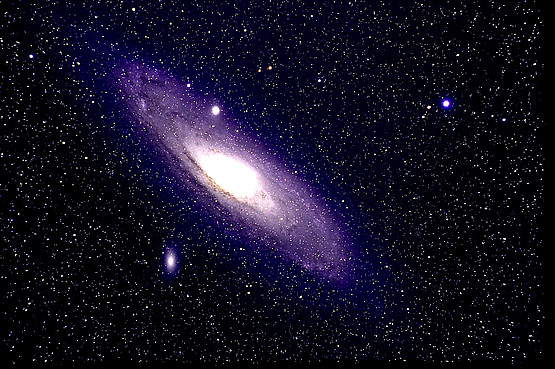 Andromeda Galaxy. Bild: A. Hanslmeier, Bairisch Kölldorf, 21.10.2016