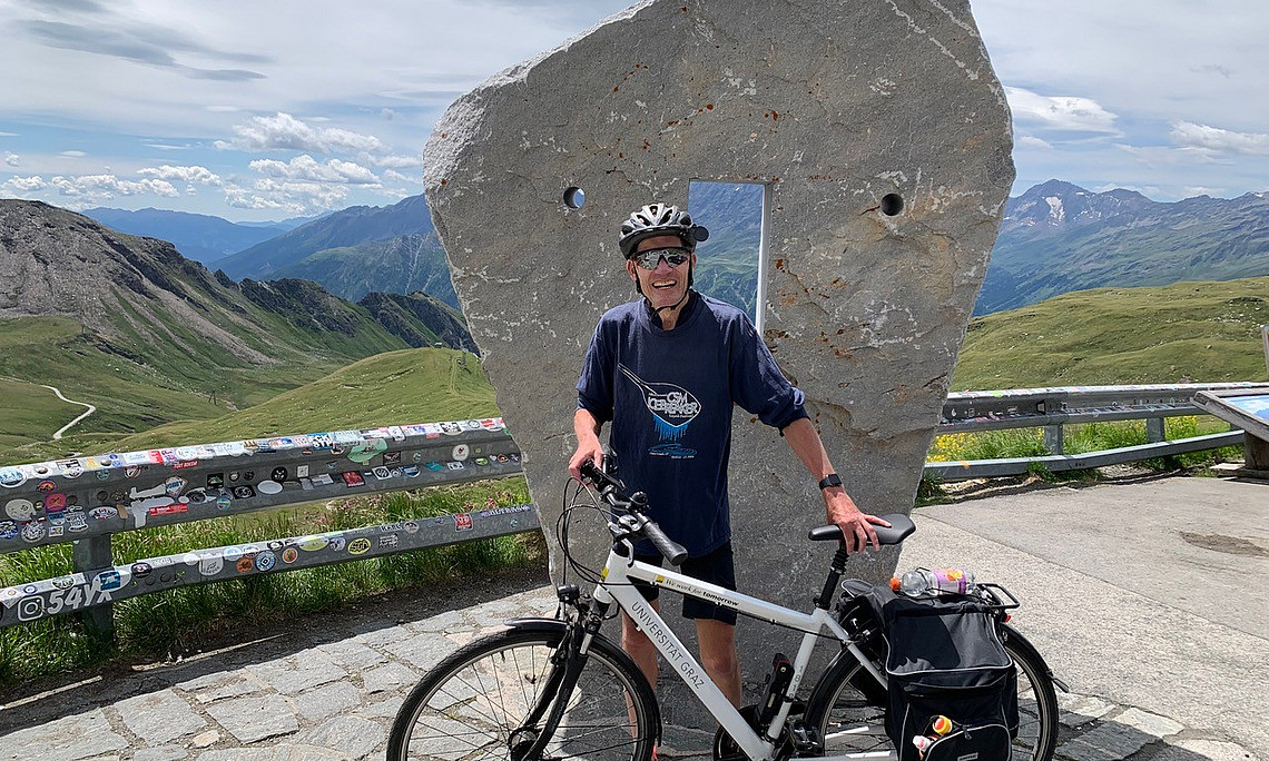 Gregory Kopp at the Hochtortunnel