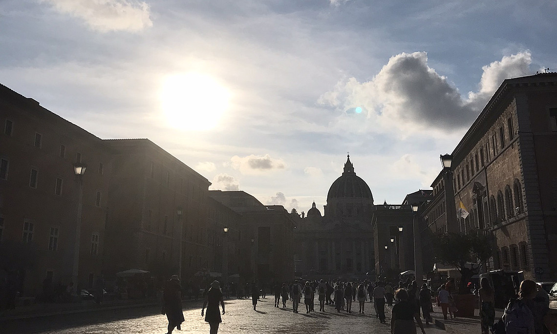 Himmel Rom Petersdom
