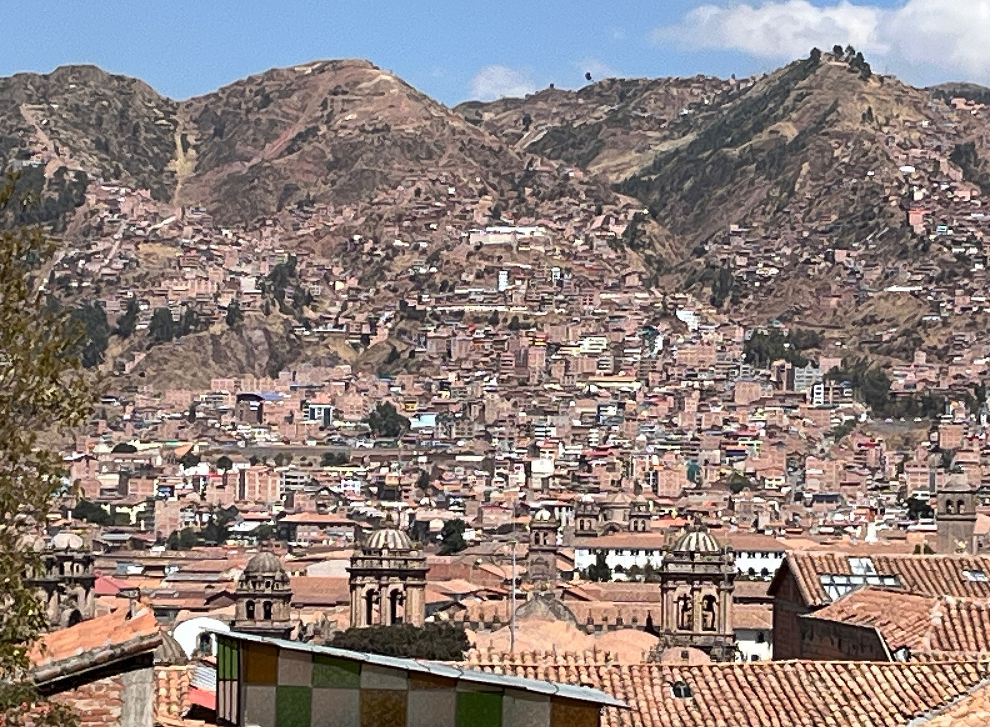 Blick auf Cusco, Foto: Bernd Hillebrand 