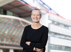 Michaela Stock im Portraitbild, Institut für Wirtschaftspädagogik ©SBESS/Wolf