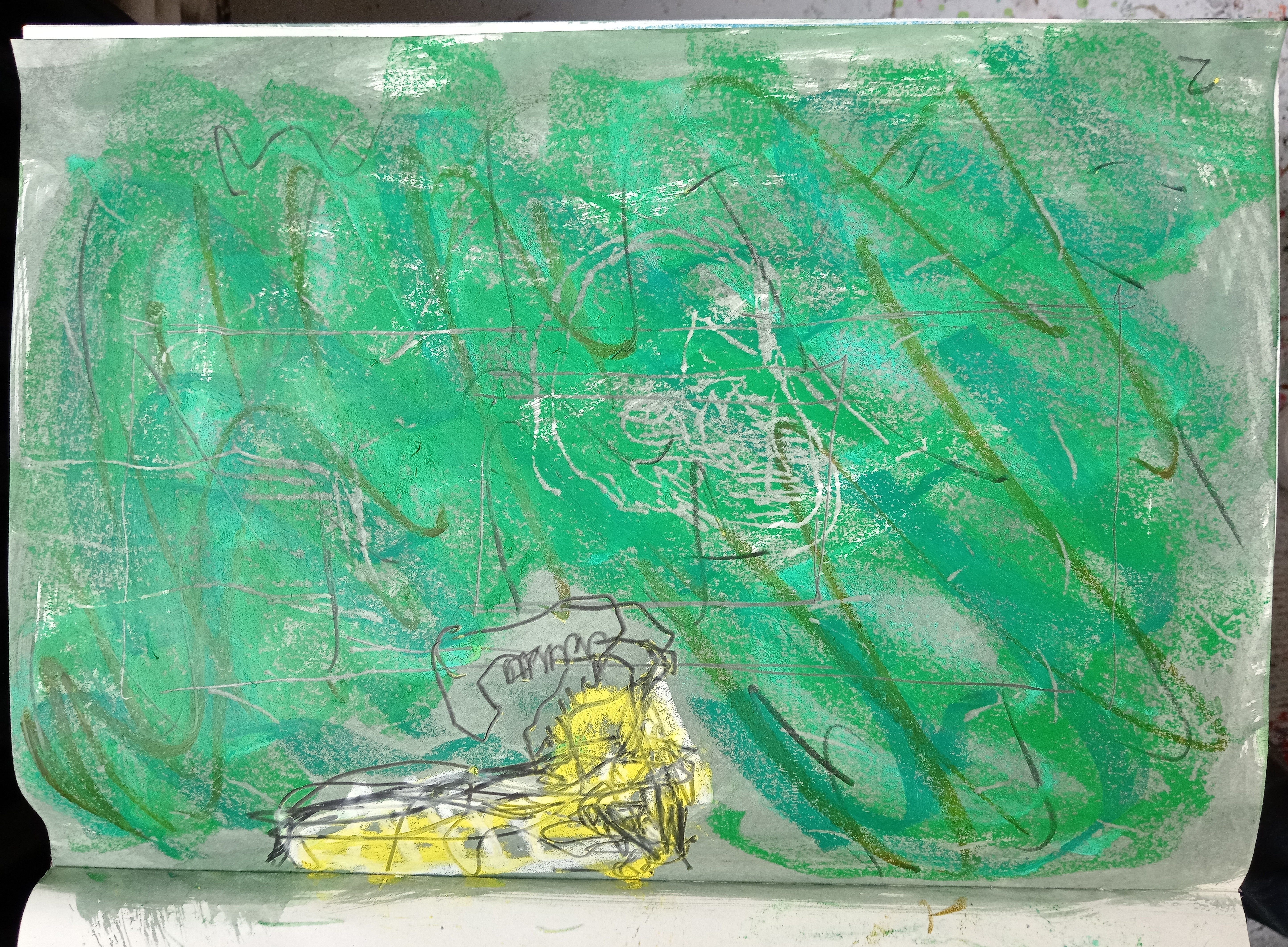 G. Bruère, sketchbook no. 20, 2026 ©G. Bruère, sketchbook no. 20, 2026