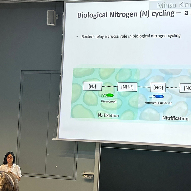 Talk by Minsu Kim at BAGECO in Graz ©Minsu Kim