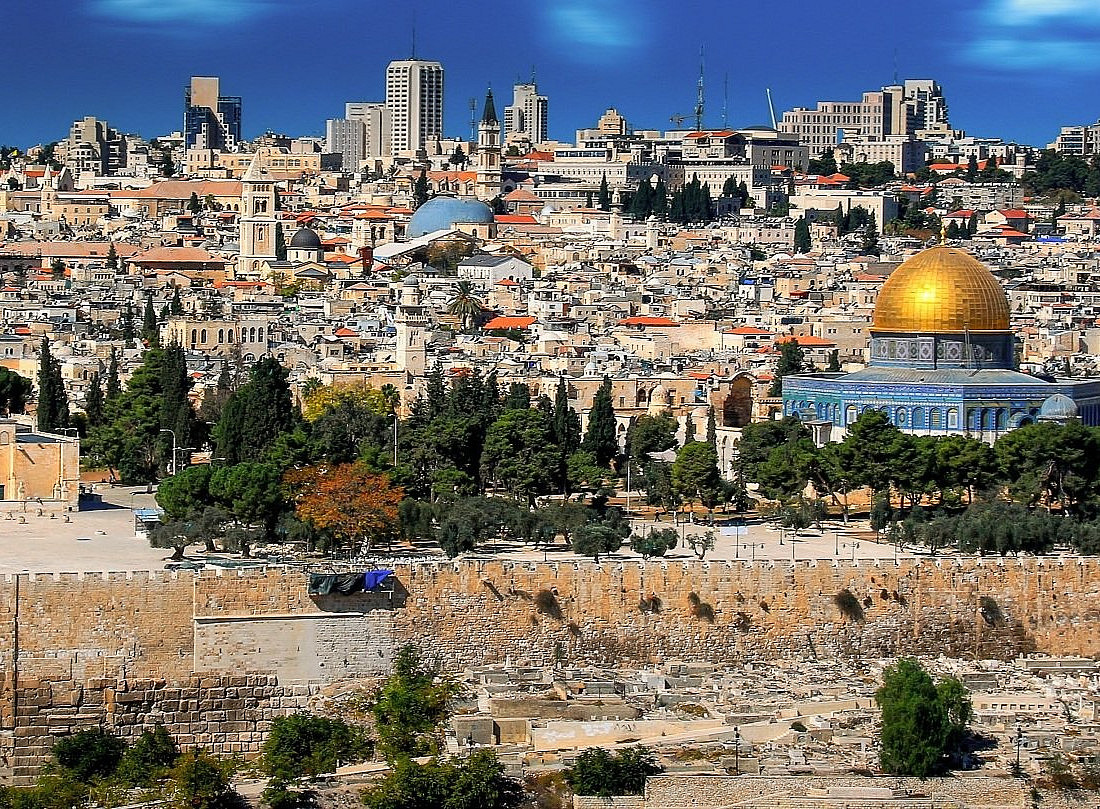 Panorama von Jerusalem ©Walkerssk - pixabay.com