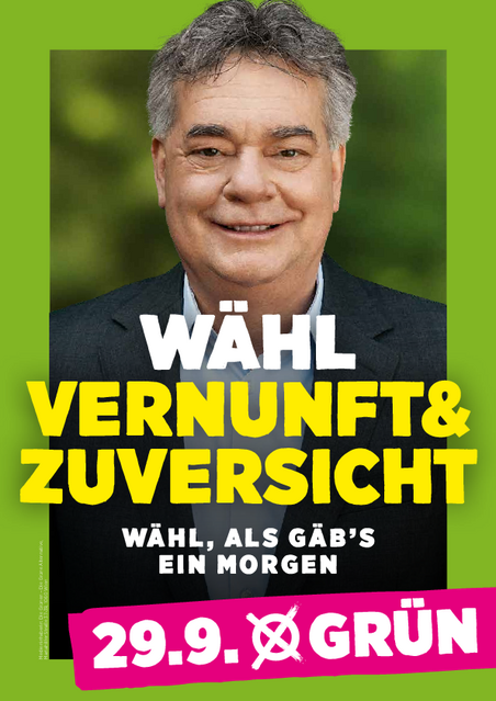 Wahlplakat_Die Grünen 