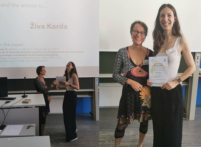 Ziva Korda und Katja Corcoran ©Universität Graz