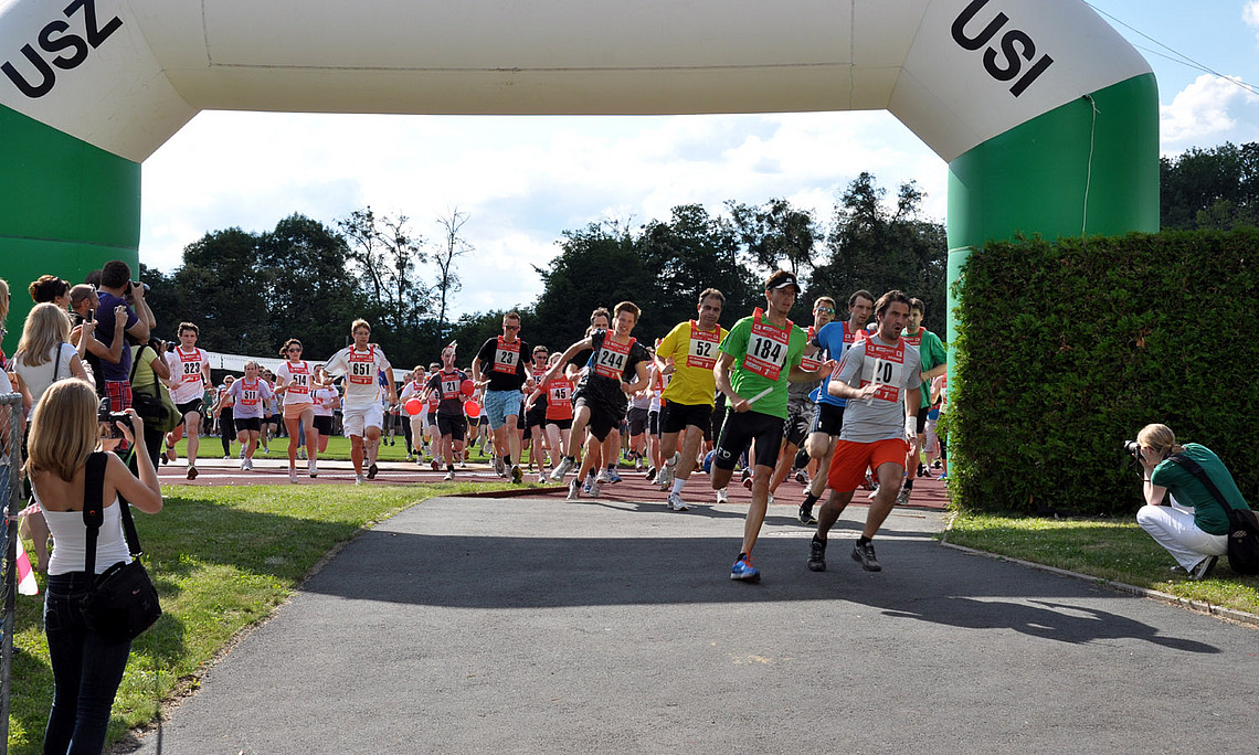 Der Kleeblattlauf wird Freitag, auf 3. Juli 2015, verschoben. Foto: Uni Graz