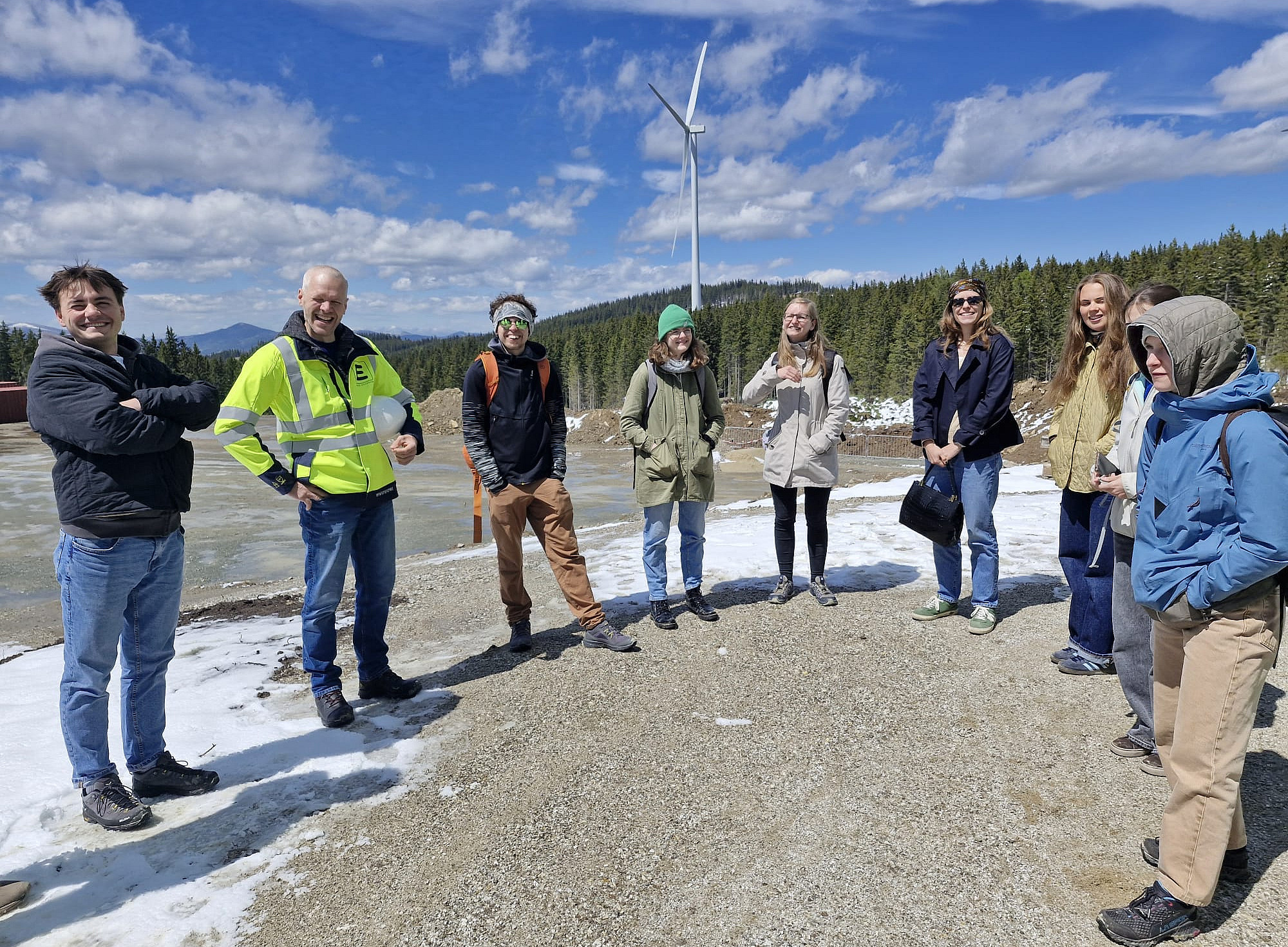 Exkursion zum Windpark Freiländeralm ©Pirstner-Ebner