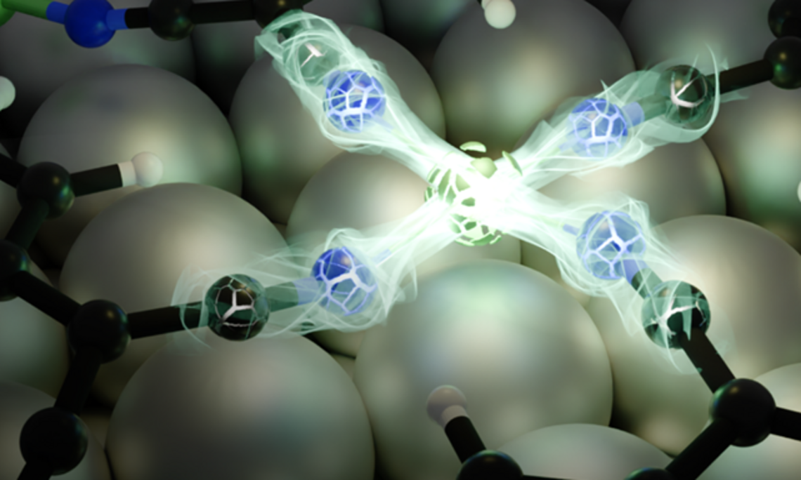 Insights into the bonding mechanisms of a 2D metal-organic framework