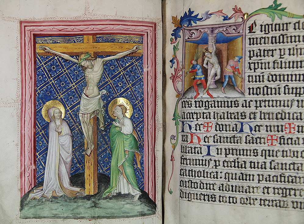 Missale aus dem steirischen Benediktinerstift St. Lambrecht ©Uni Graz/Restaurierung