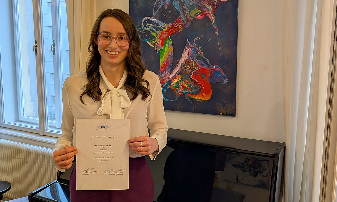 Porträt Isabella Raile Förderpreis