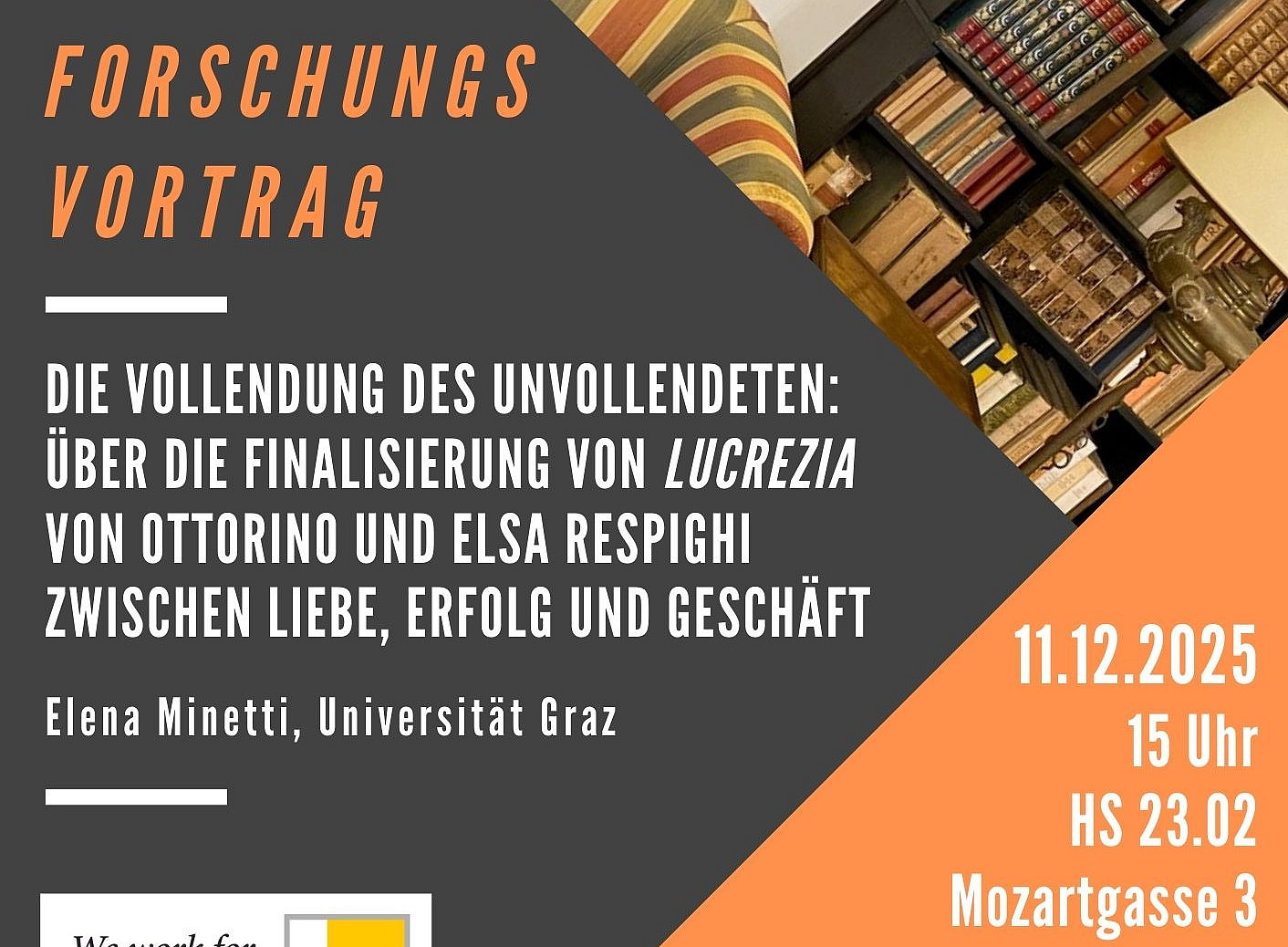 Wohnzimmer von Respighi, Fondazione Cini, Venedig 