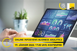 Online Infoevent Business Analytics - UNI for LIFE