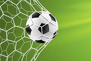 Fußball im Tor; Bild: iStock