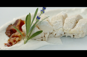 Foto der mittelalterlichen Speise Blanc Manger ©CC-BY