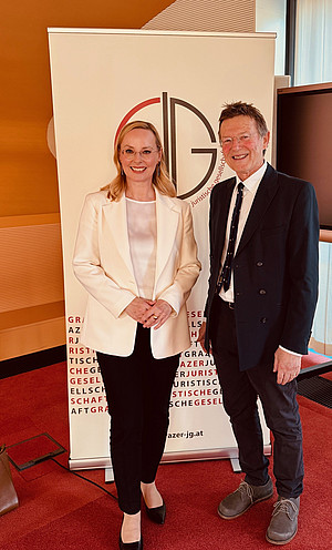 Prof.in Sautner, Prof. Löschnigg 