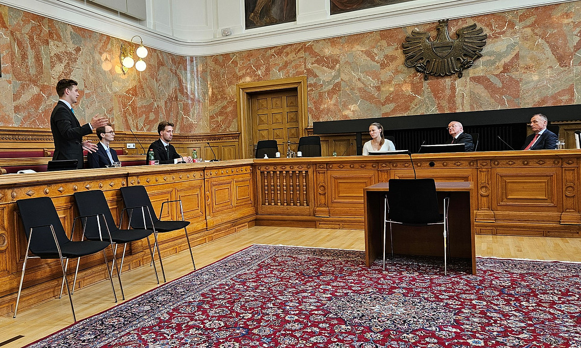 Zivilrecht Moot Court Verhandlung