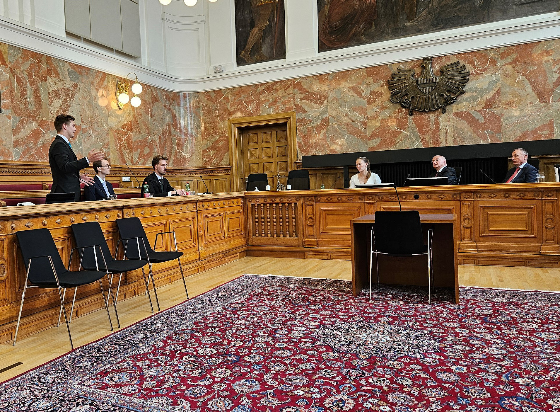 Zivilrecht Moot Court Verhandlung 